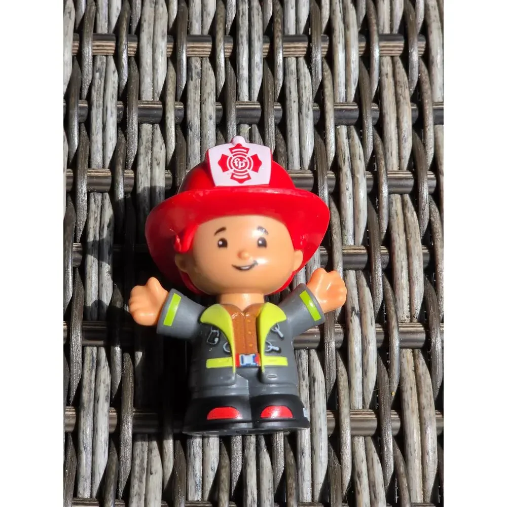 Fisher-Price Firefighter Little People Toy Figure 3in